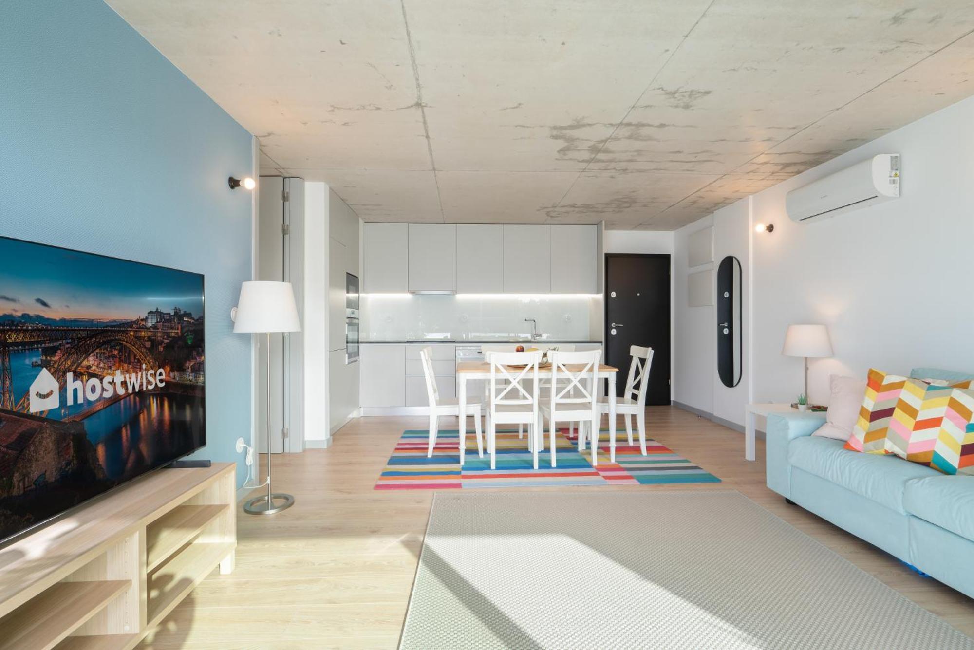 Host Wise - Luxurious Impressive Apartment - Balcony And Pool Vila Nova de Gaia Exterior foto