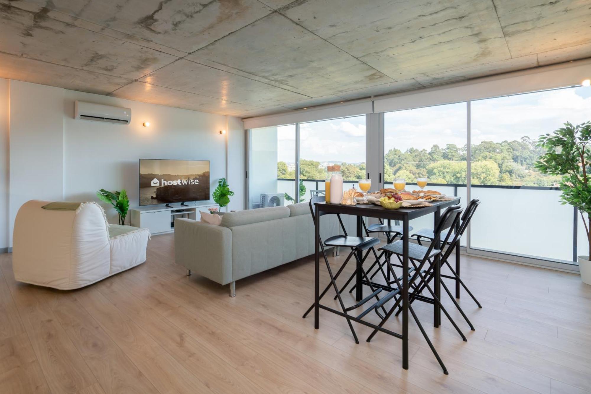 Host Wise - Luxurious Impressive Apartment - Balcony And Pool Vila Nova de Gaia Exterior foto