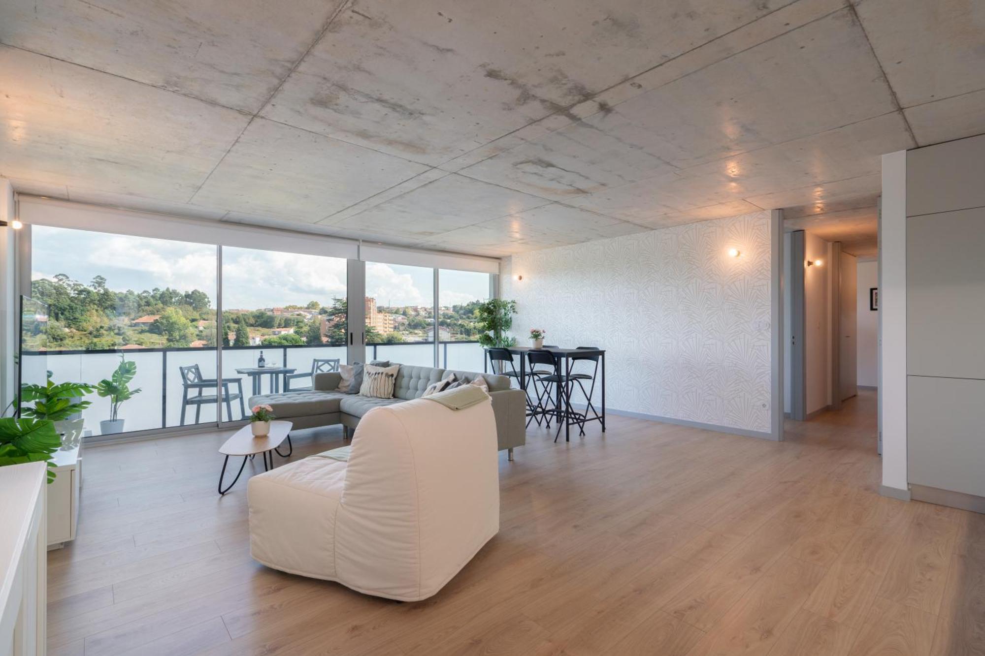 Host Wise - Luxurious Impressive Apartment - Balcony And Pool Vila Nova de Gaia Habitación foto