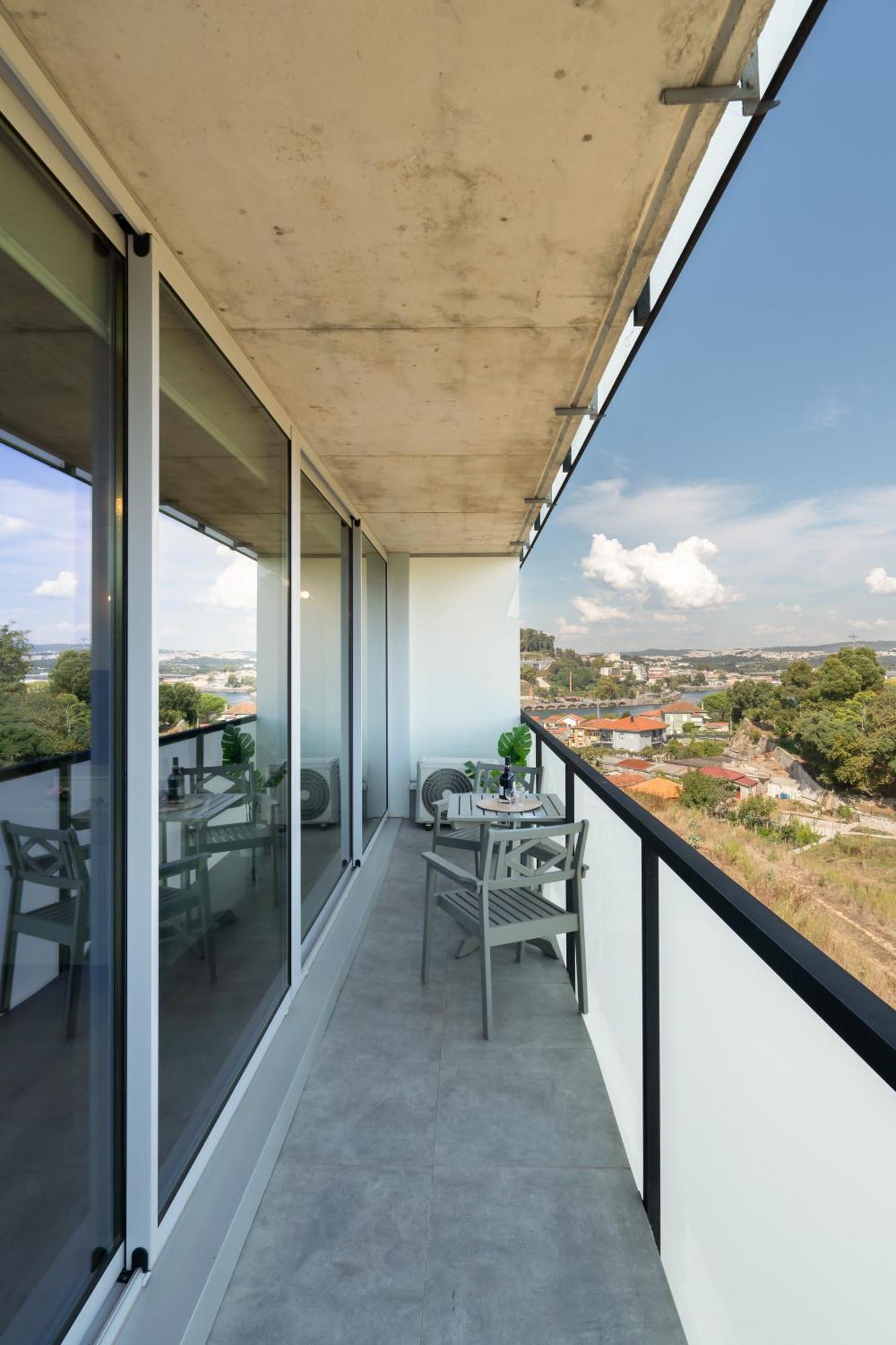 Host Wise - Luxurious Impressive Apartment - Balcony And Pool Vila Nova de Gaia Habitación foto