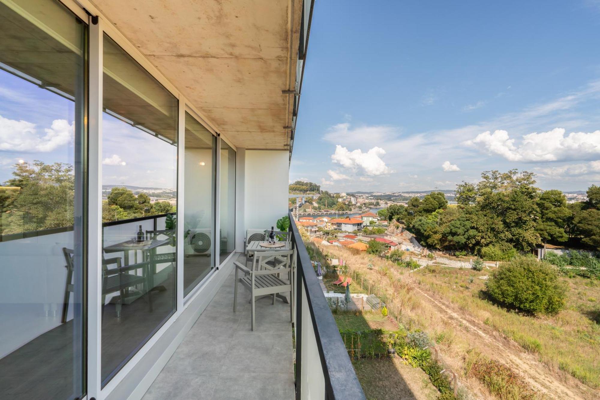 Host Wise - Luxurious Impressive Apartment - Balcony And Pool Vila Nova de Gaia Habitación foto