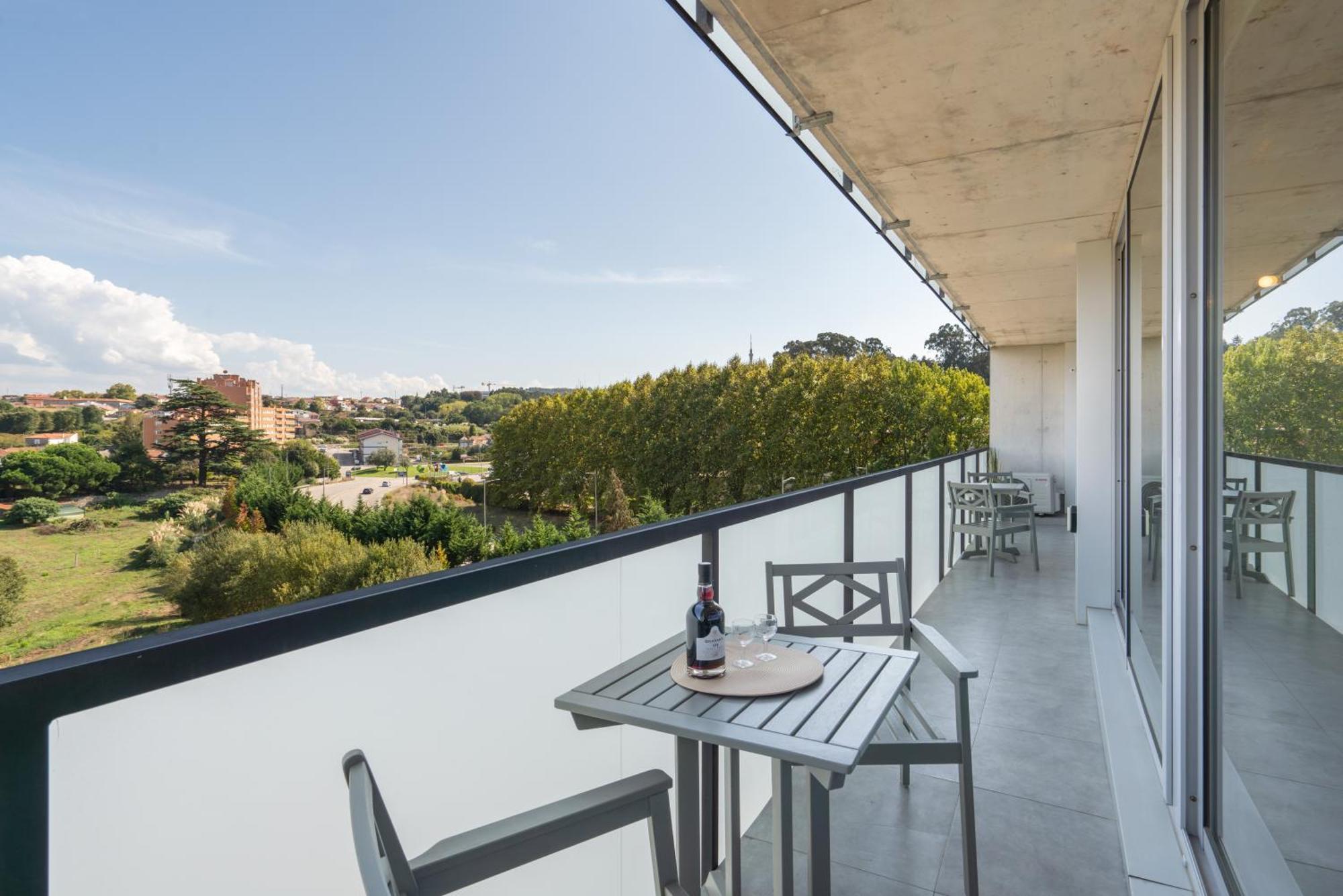 Host Wise - Luxurious Impressive Apartment - Balcony And Pool Vila Nova de Gaia Habitación foto