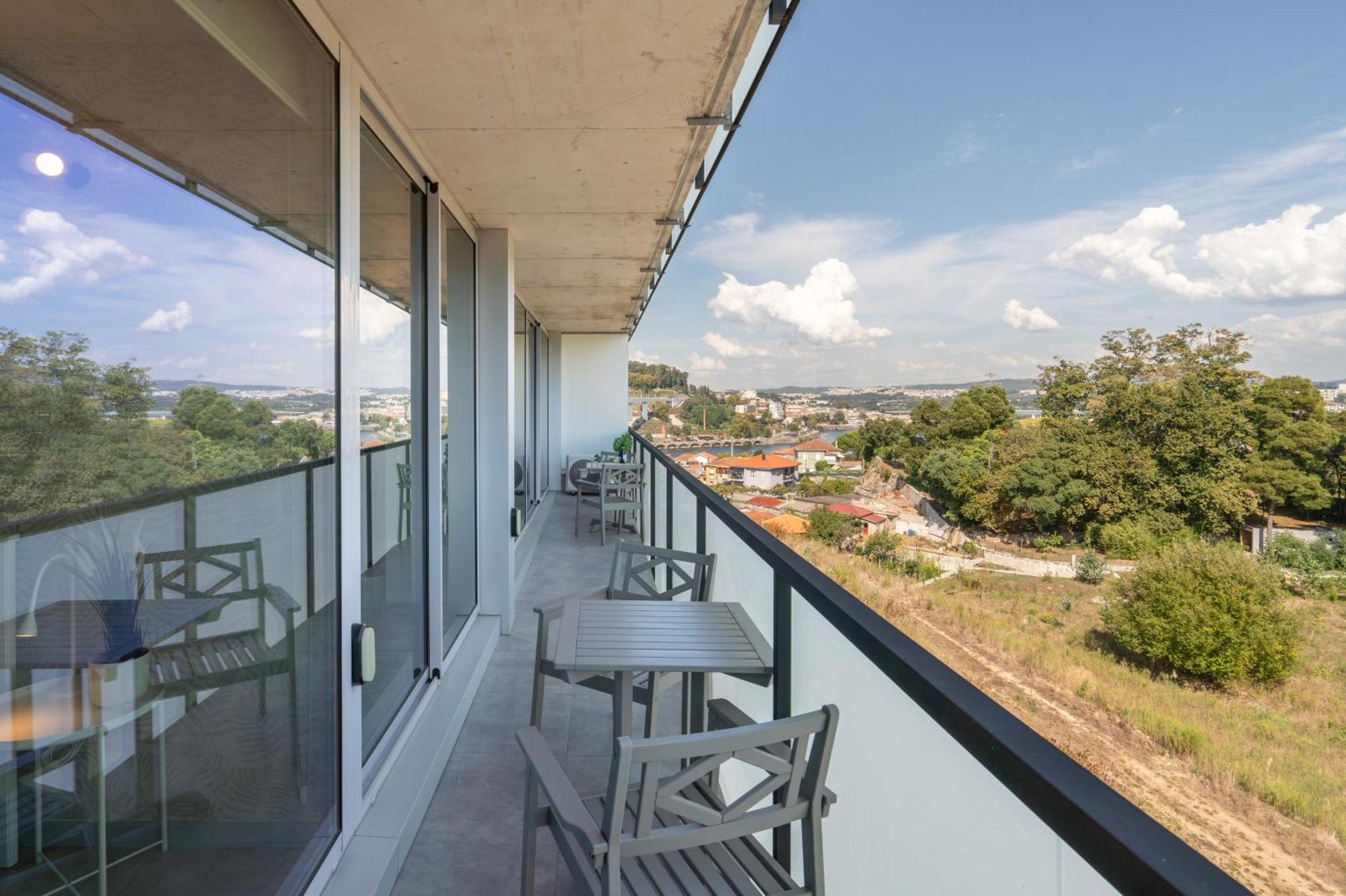 Host Wise - Luxurious Impressive Apartment - Balcony And Pool Vila Nova de Gaia Habitación foto