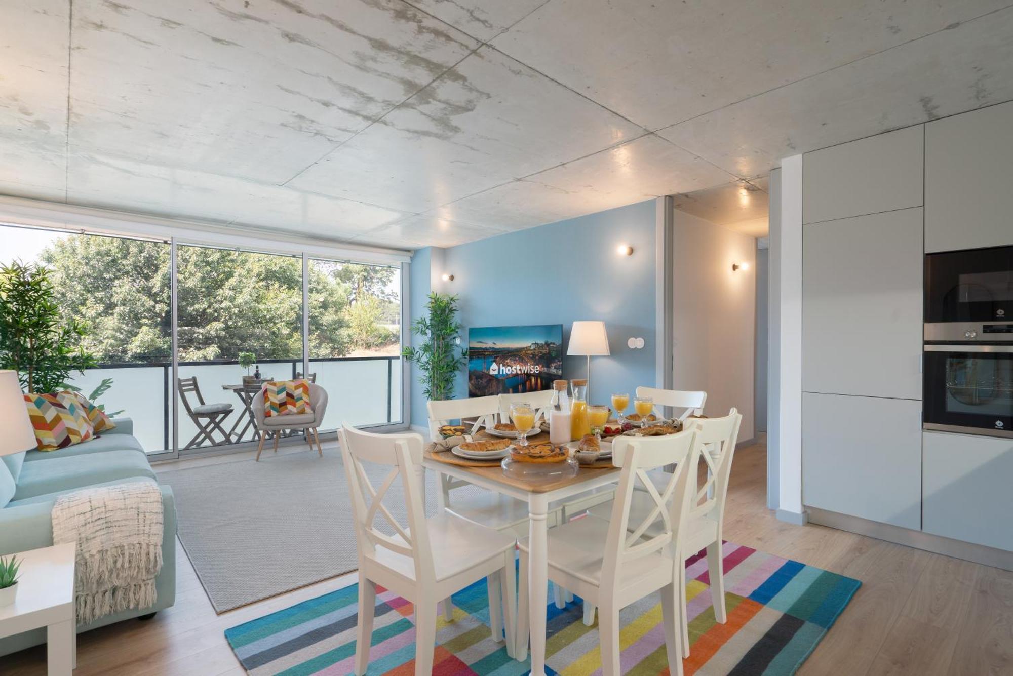 Host Wise - Luxurious Impressive Apartment - Balcony And Pool Vila Nova de Gaia Habitación foto