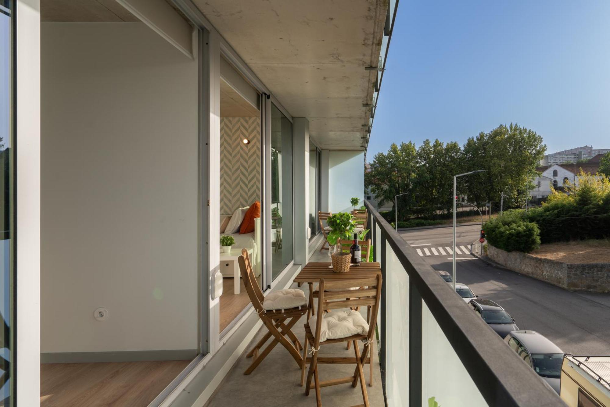 Host Wise - Luxurious Impressive Apartment - Balcony And Pool Vila Nova de Gaia Habitación foto