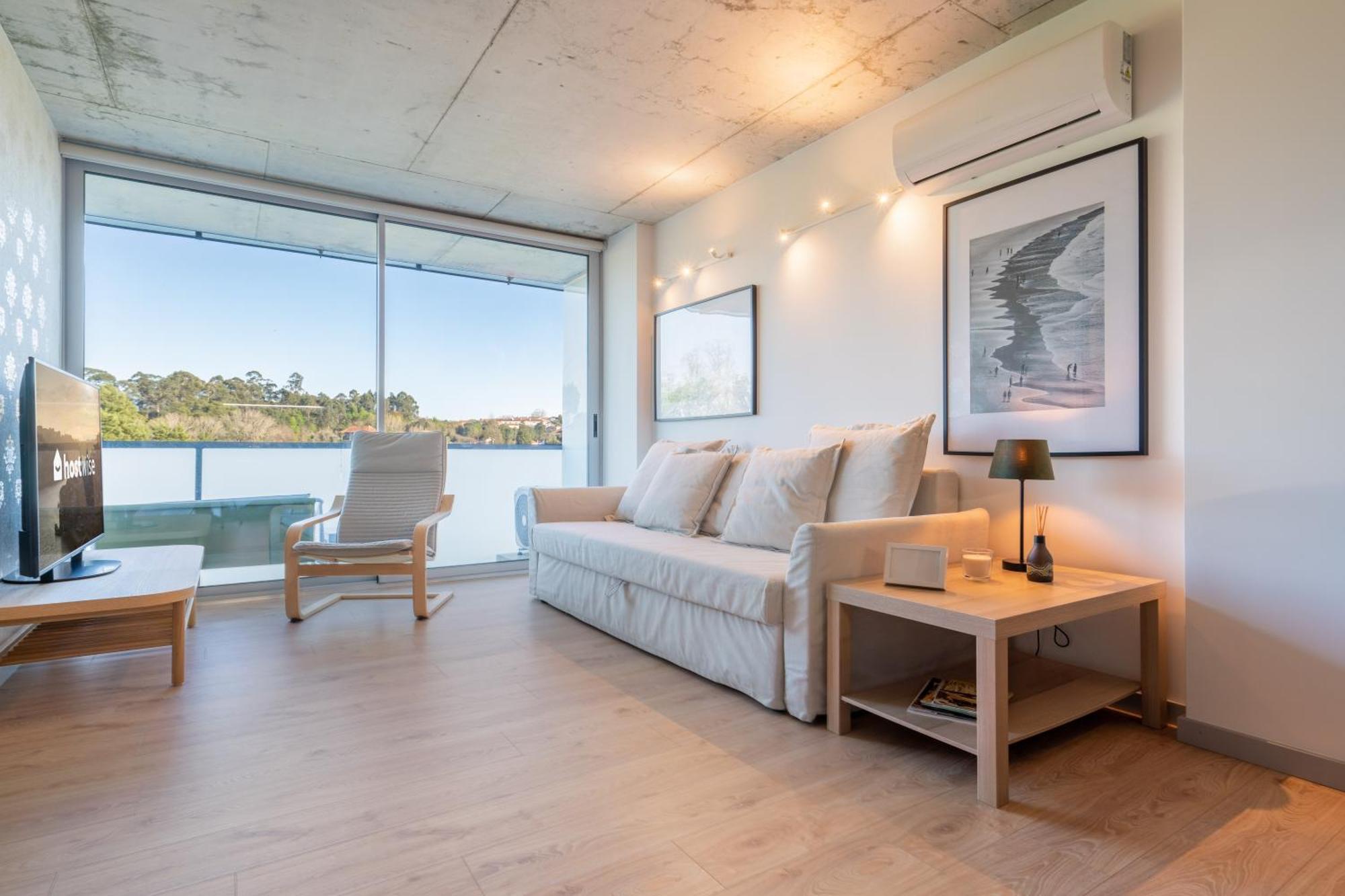 Host Wise - Luxurious Impressive Apartment - Balcony And Pool Vila Nova de Gaia Habitación foto