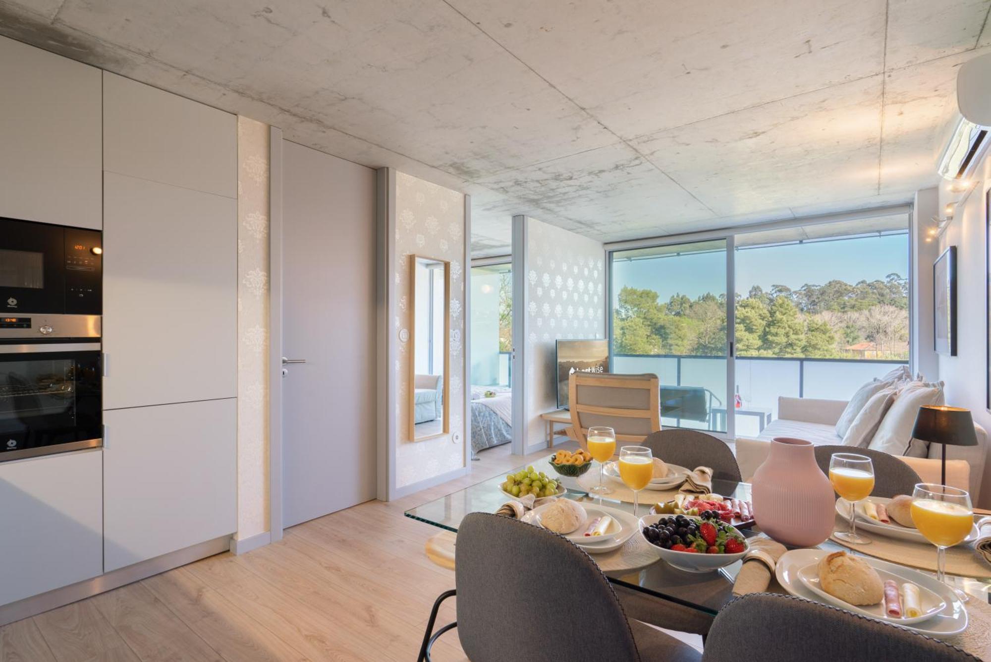 Host Wise - Luxurious Impressive Apartment - Balcony And Pool Vila Nova de Gaia Habitación foto